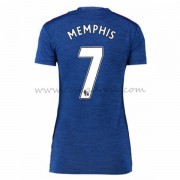 Manchester United dámské Memphis Depay 7 venkovní dres levně 2017-18..